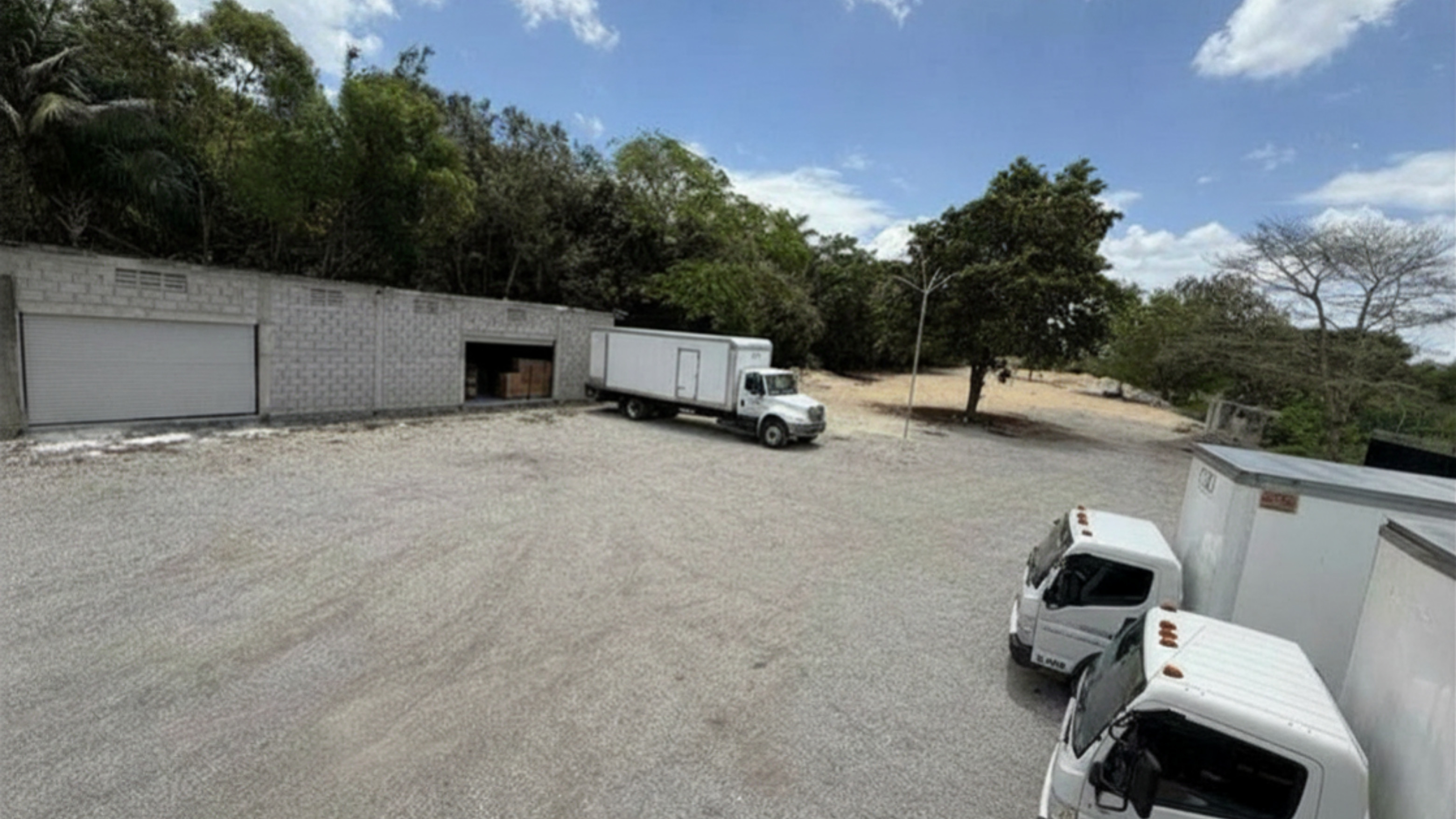 Operación de carga en bodega